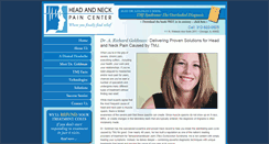 Desktop Screenshot of headandneck.com