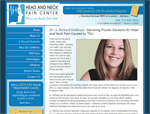 Tablet Screenshot of headandneck.com